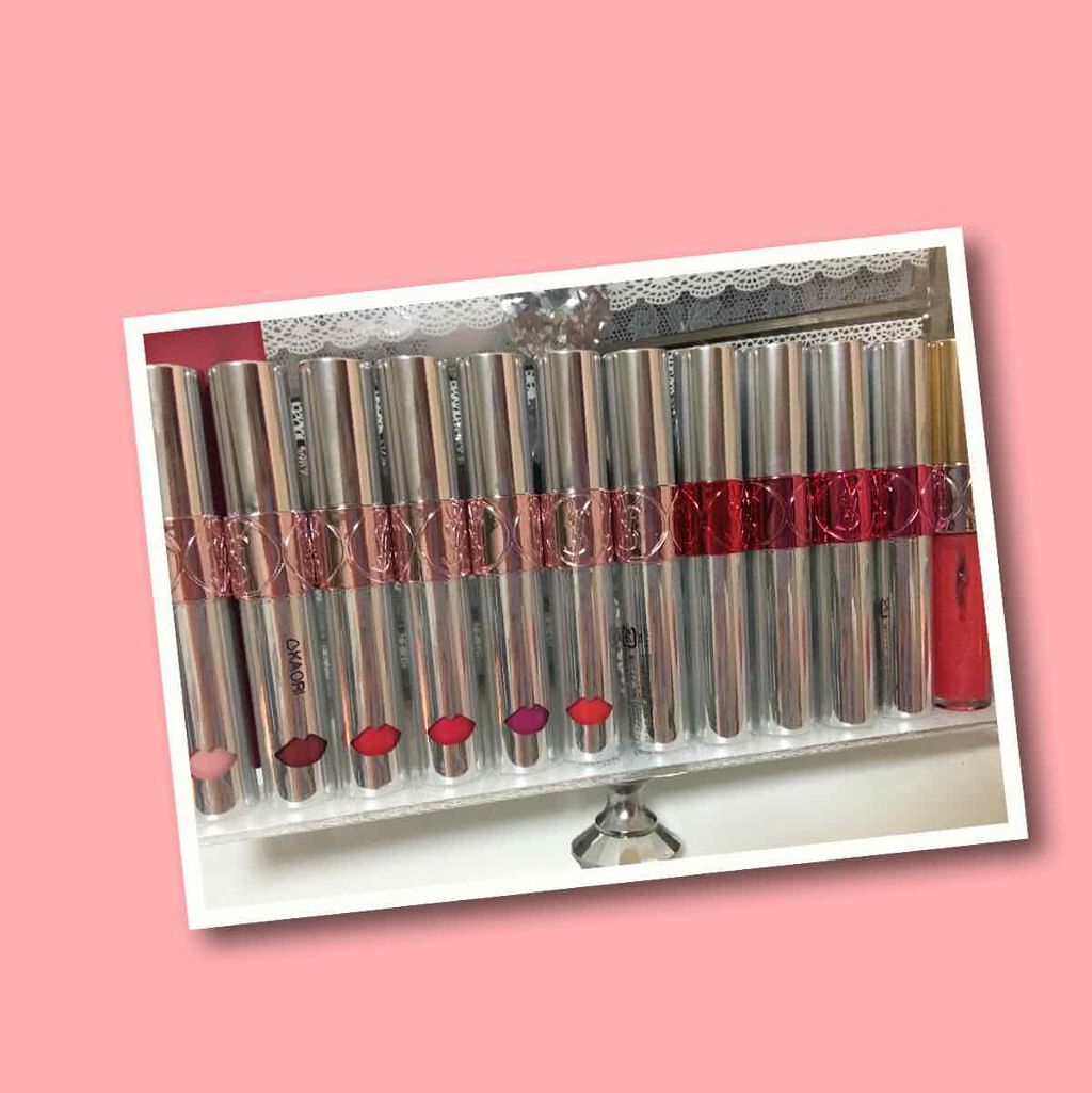 ルージュ ヴォリュプテ シャイン/YVES SAINT LAURENT BEAUTE/口紅を使ったクチコミ（2枚目）