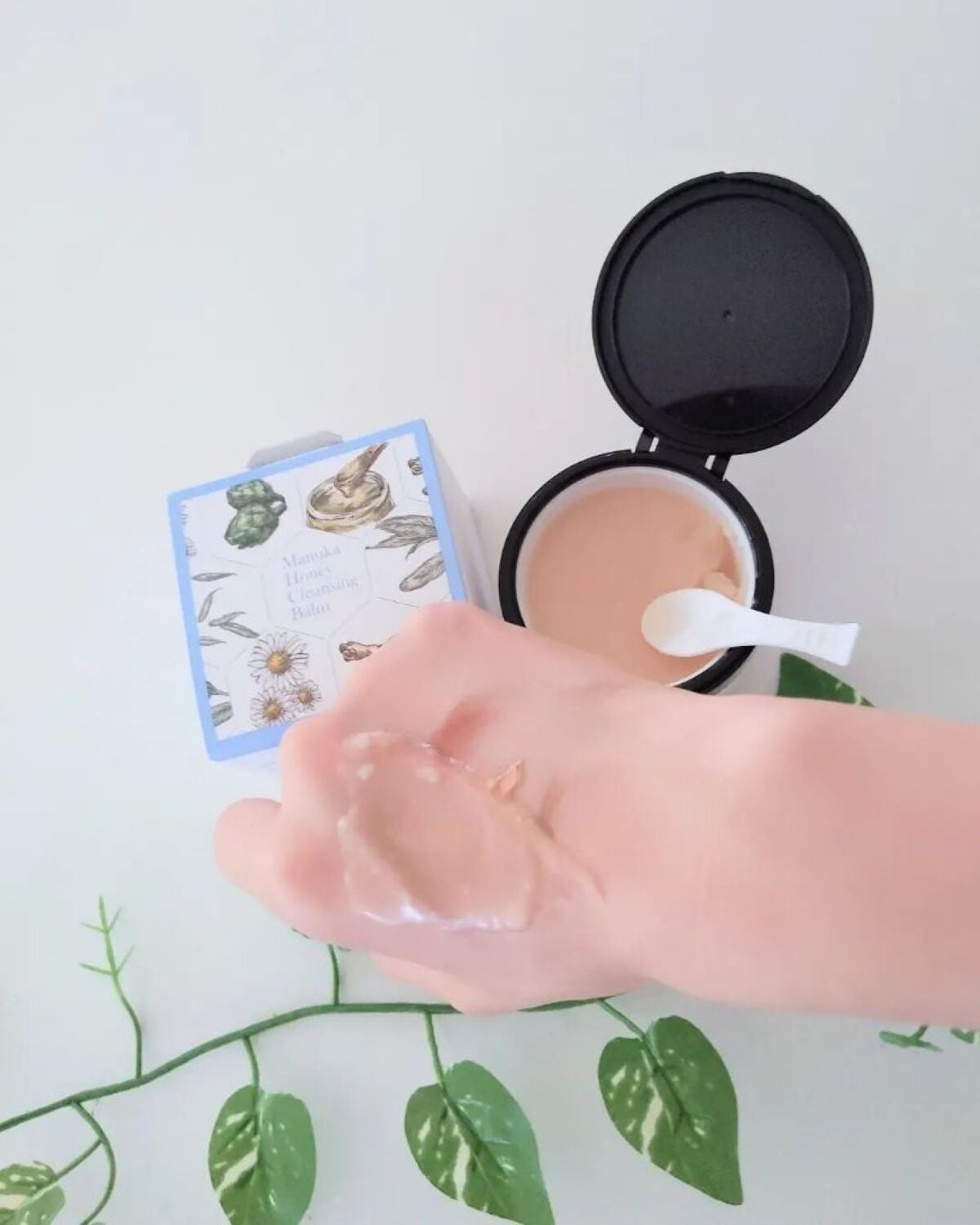 マヌカハニー クレンジングバーム/アピセラピーコスメティクス/クレンジングバームを使ったクチコミ(4枚目)