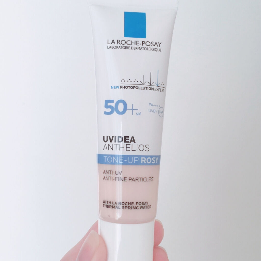 UVイデア XL プロテクショントーンアップ ローズ/ラ ロッシュ ポゼ/日焼け止めクリームを使ったクチコミ（3枚目）