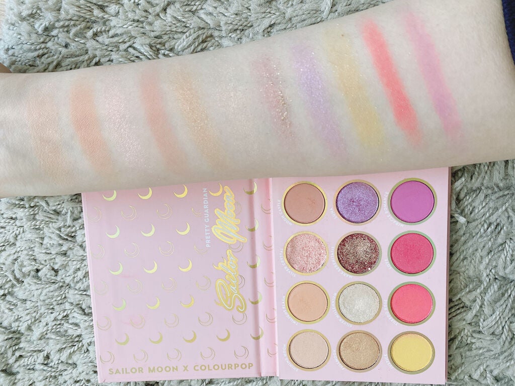 プリティガーディアン シャドウパレット/ColourPop/アイシャドウパレットを使ったクチコミ(3枚目)