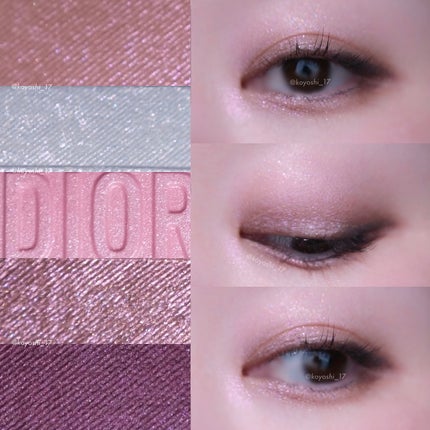 ディオールショウ サンク クルール(プラン ドゥ パリ コレクション限定品)/Dior/アイシャドウを使ったクチコミ(4枚目)