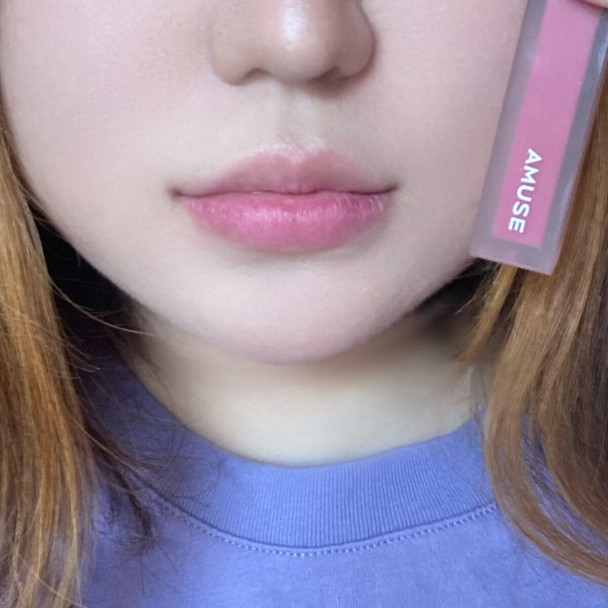 デュー ベルベット/AMUSE/口紅を使ったクチコミ(2枚目)