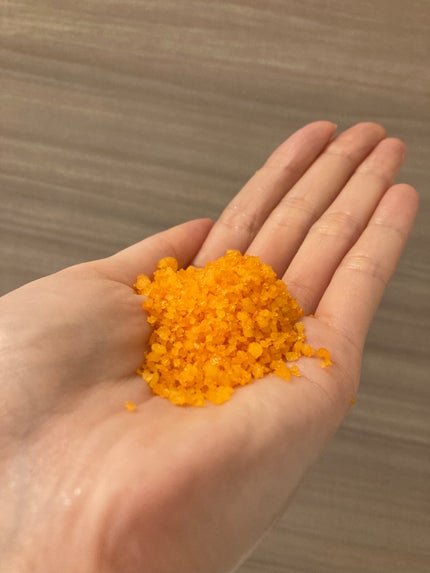 クナイプ バスソルト ユズ&ジンジャーの香り/クナイプ/無機塩系入浴剤を使ったクチコミ(3枚目)