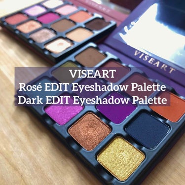 Paris EDIT Eye Shadow Palette/VISEART/アイシャドウパレットを使ったクチコミ（1枚目）