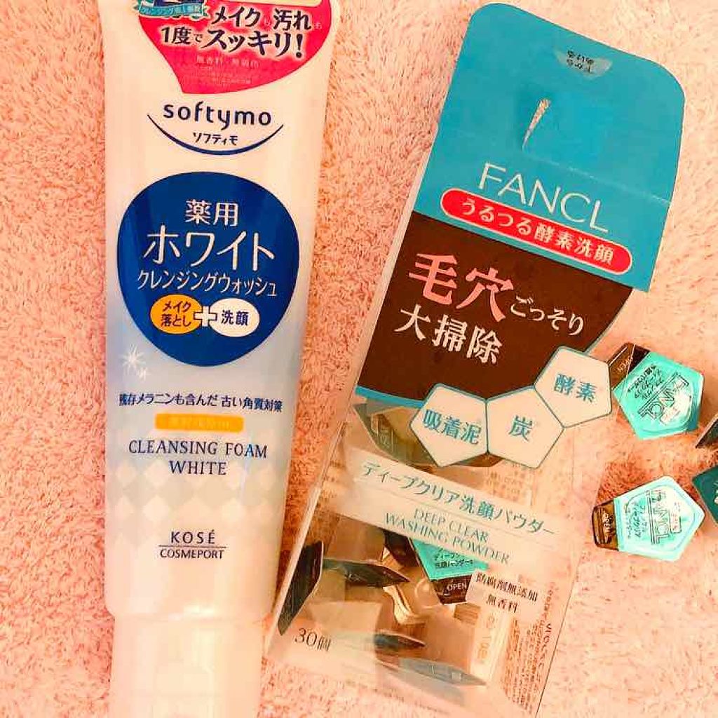 ソフティモ 薬用ホワイト クレンジングウォッシュ/ソフティモ/洗顔フォームを使ったクチコミ(1枚目)