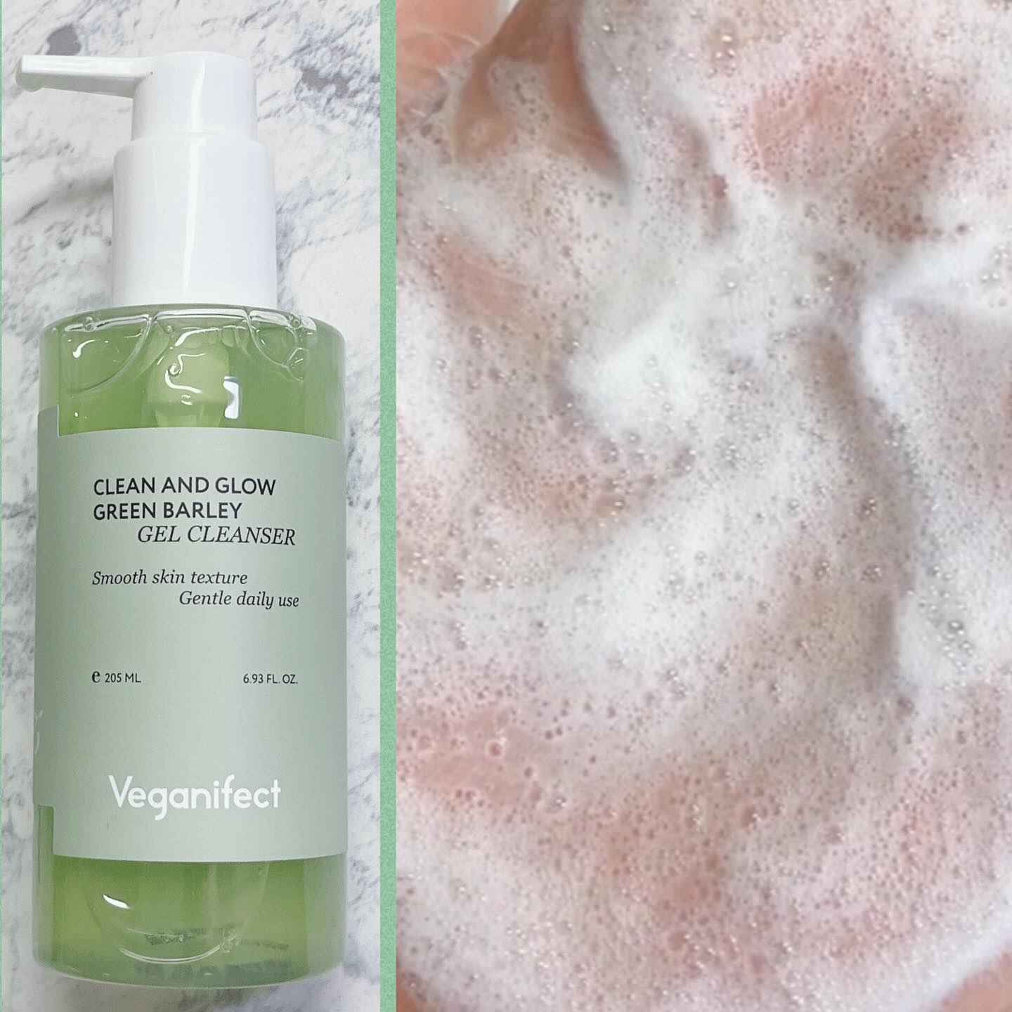 青麦クレンジングジェル /Veganifect/クレンジングジェルを使ったクチコミ（2枚目）