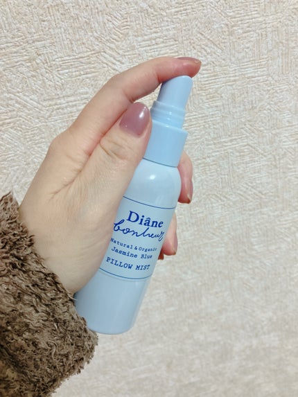 ダイアンボヌール おやすみピローミスト ジャスミンブルーの香り/ダイアン/ファブリックミストを使ったクチコミ(2枚目)