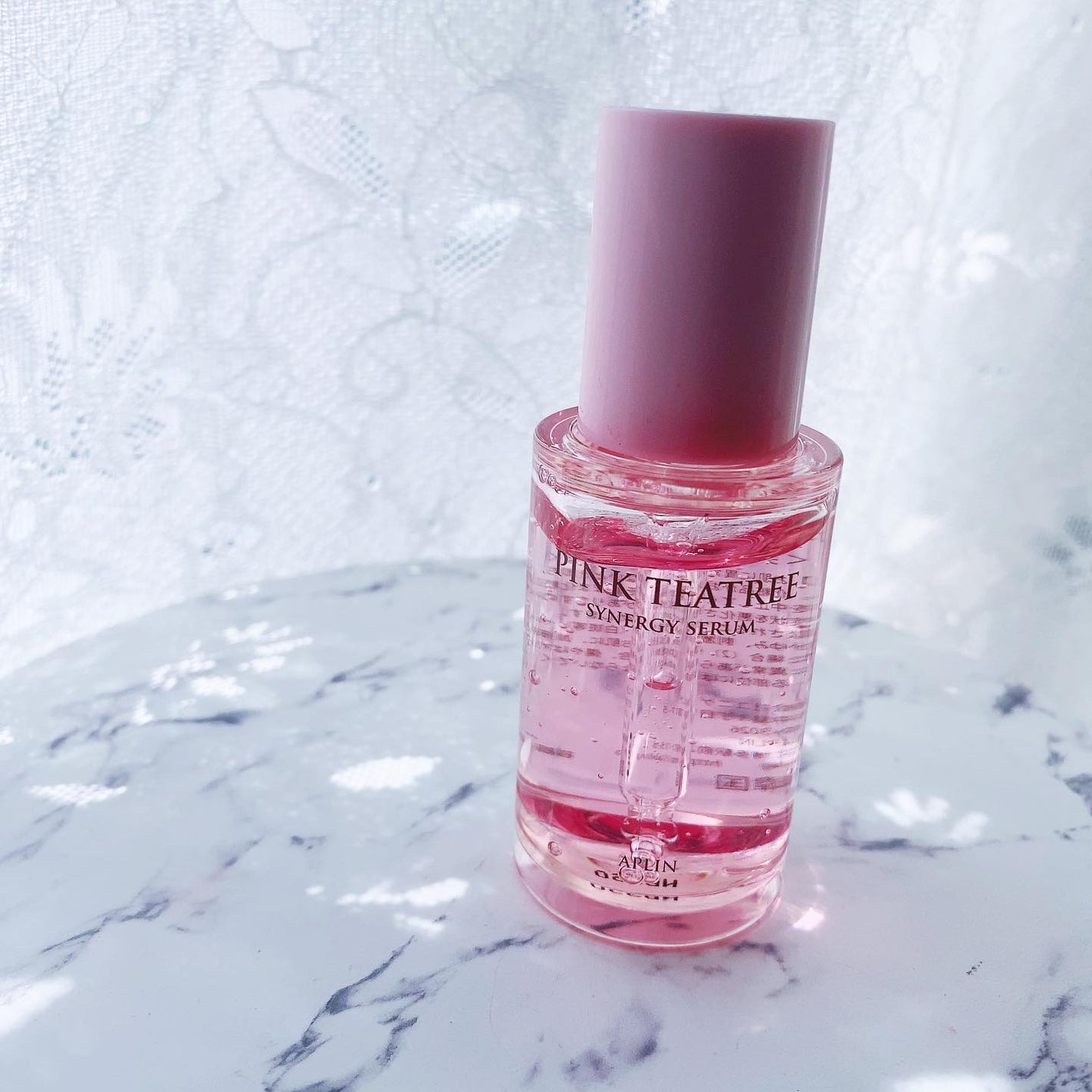 ピンクティーツリーシナジーセラム/APLIN/美容液を使ったクチコミ(5枚目)