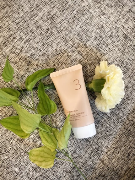 3番 ノーファンデ陶器肌トーンアップクリーム/numbuzin/化粧下地を使ったクチコミ(1枚目)