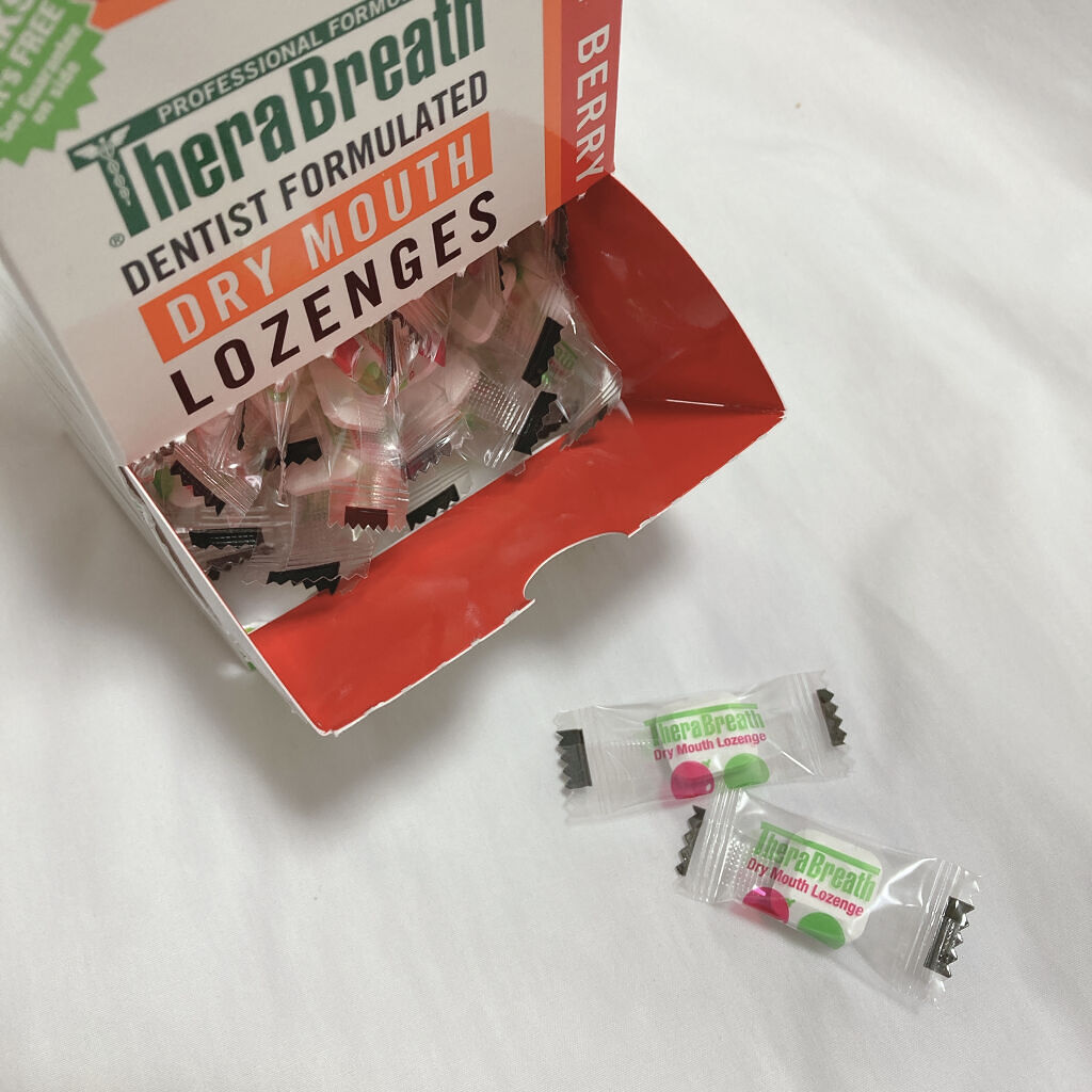 ドライマウスロゼンジ マンダリンミント/セラブレス/その他オーラルケアを使ったクチコミ（2枚目）