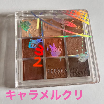 クォーツ 9色アイシャドウパレット(ドリームランドアイシャドウ)/ZEESEA/アイシャドウパレットを使ったクチコミ(1枚目)
