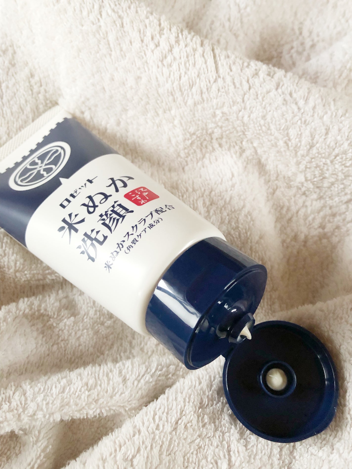 江戸こすめ 米ぬか洗顔/ロゼット/洗顔フォームを使ったクチコミ(3枚目)