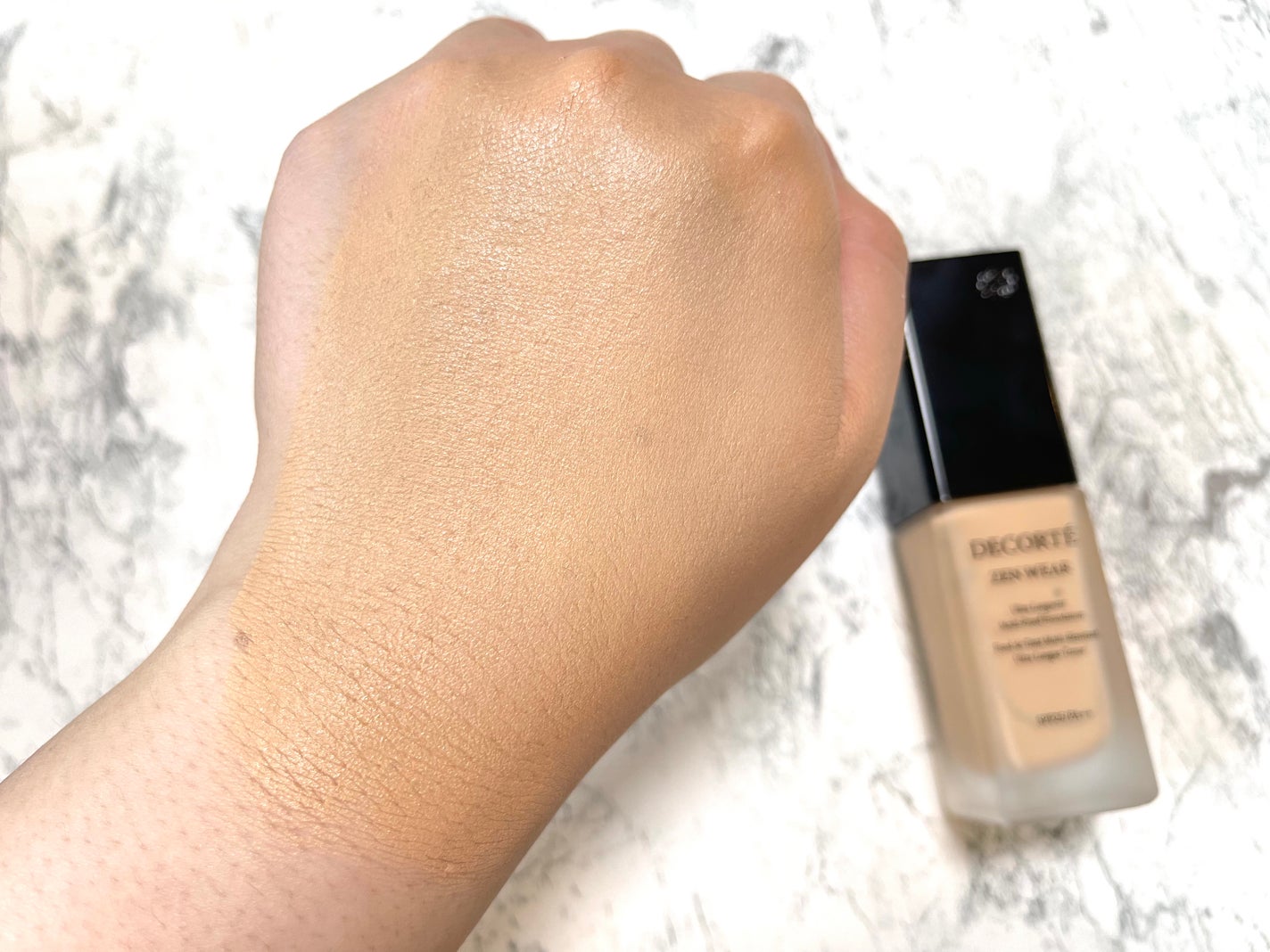 ゼン ウェア フルイド/DECORTÉ/リキッドファンデーションを使ったクチコミ(3枚目)