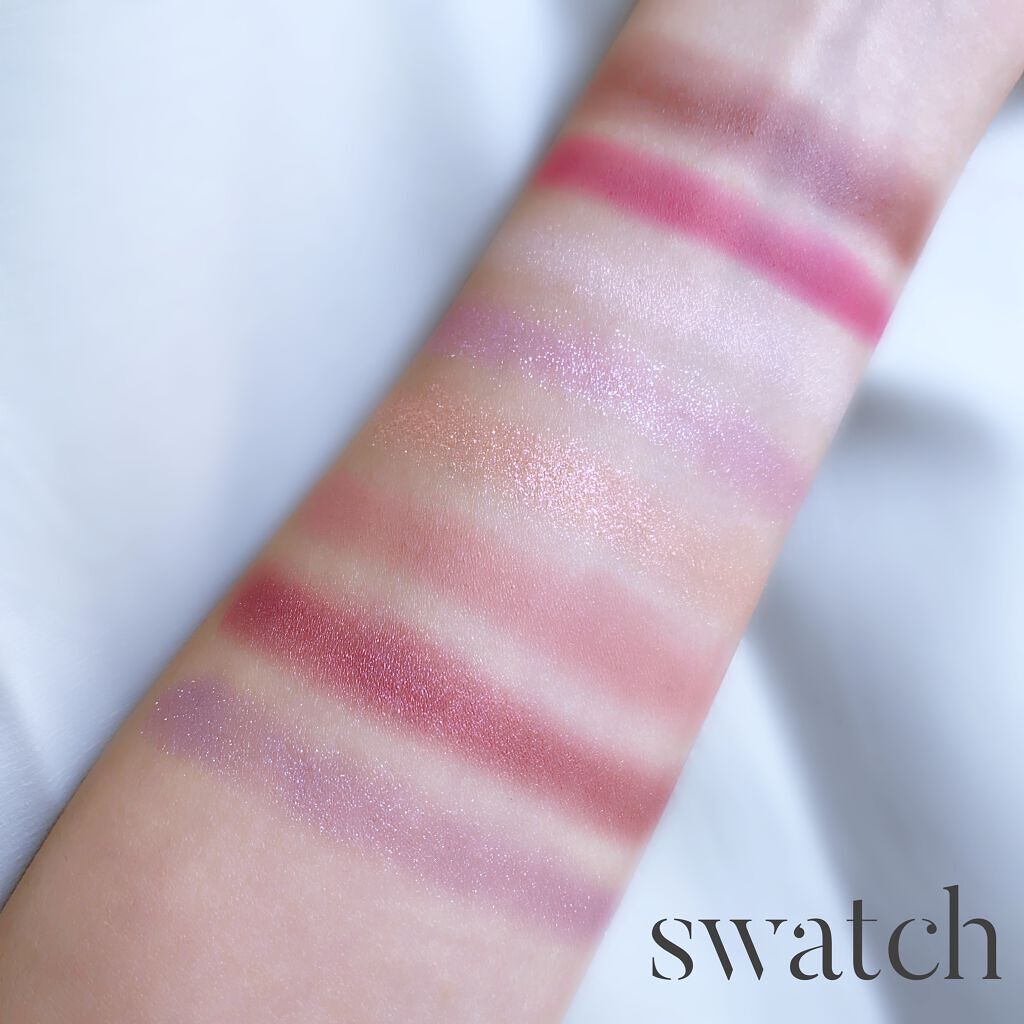 コンパクトアディクション “エターナル イン ピンク”/ADDICTION/アイシャドウパレットを使ったクチコミ(3枚目)