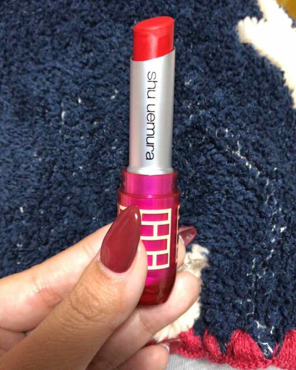 ルージュ アンリミテッド/shu uemura/口紅を使ったクチコミ(1枚目)