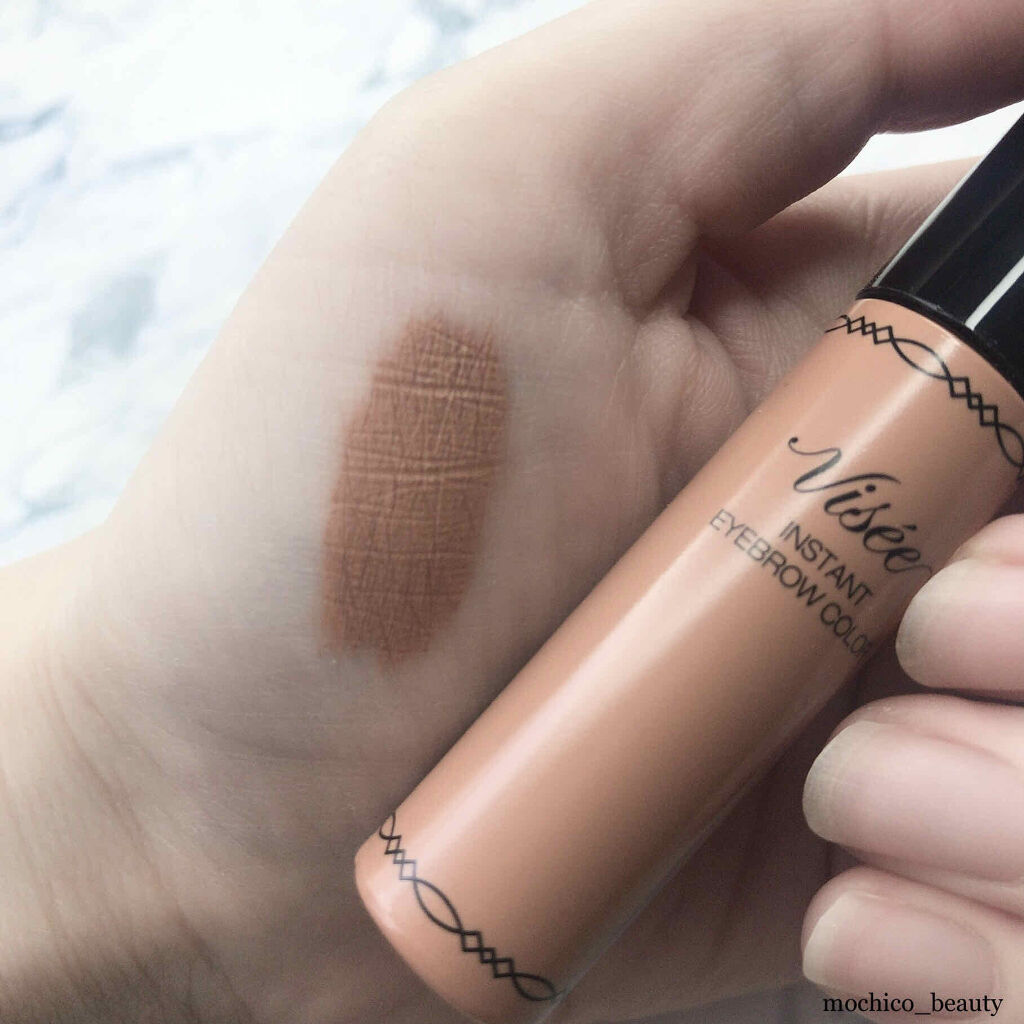 ヴィセ リシェ インスタント アイブロウ カラー/Visée/眉マスカラを使ったクチコミ（2枚目）