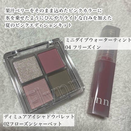 ミニシャーベットエディション/Flynn/メイクアップキットを使ったクチコミ(3枚目)