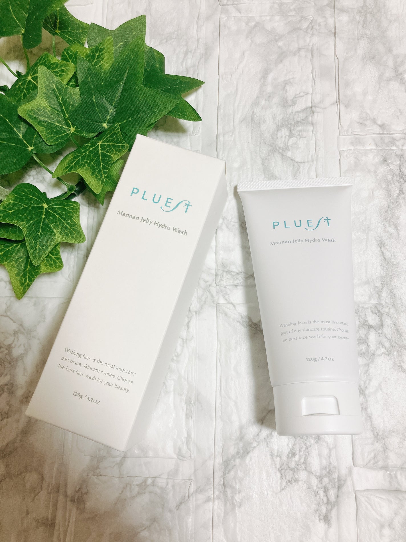マンナンジェリーハイドロウォッシュ/PLUEST/洗顔料を使ったクチコミ(1枚目)