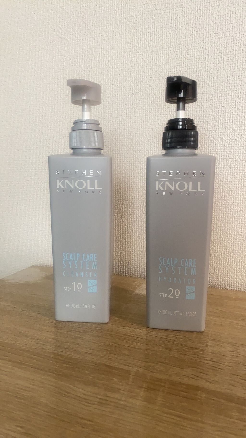 スカルプケアシステム クレンザー/ハイドレーター/スティーブンノル ニューヨーク/市販シャンプーを使ったクチコミ（2枚目）