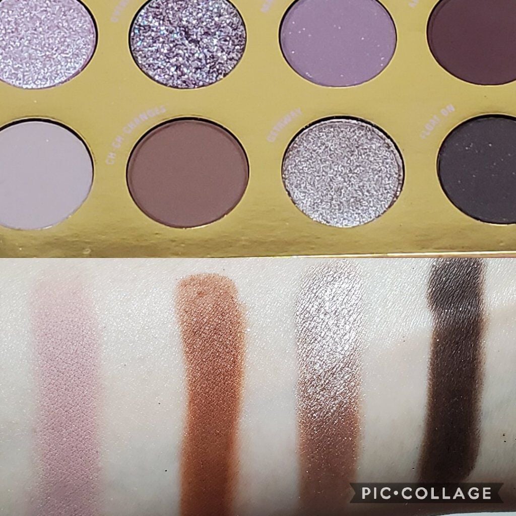 FLUTTER BY/ColourPop/アイシャドウパレットを使ったクチコミ(4枚目)