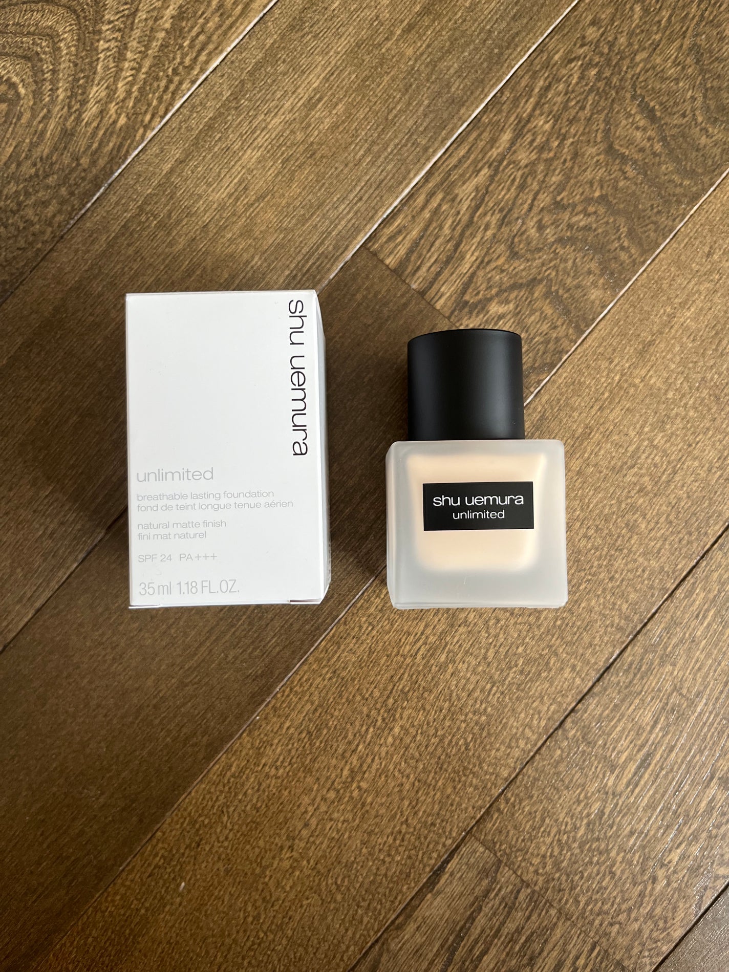 (旧)アンリミテッド ラスティング フルイド/shu uemura/リキッドファンデーションを使ったクチコミ(2枚目)