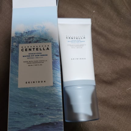 ヒアルーシカ ウォーターフィット サンセラム/SKIN1004/日焼け止めローションを使ったクチコミ(1枚目)