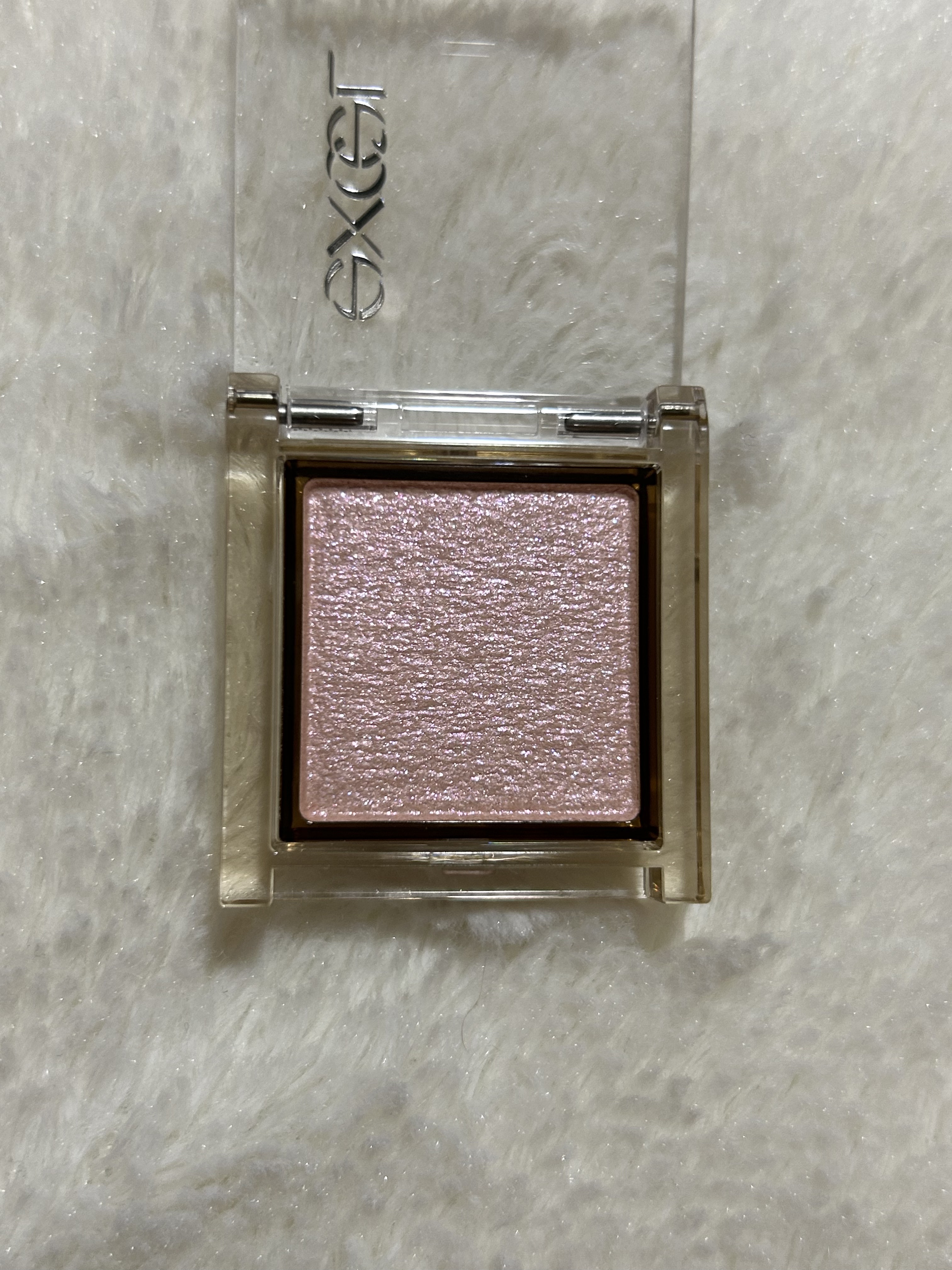 アイプランナー D07 ピーチホリック(限定)/excel/単色アイシャドウを使ったクチコミ（2枚目）