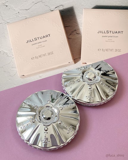 ジルスチュアート パステルペタル ブラッシュ/JILL STUART/パウダーチークを使ったクチコミ(6枚目)
