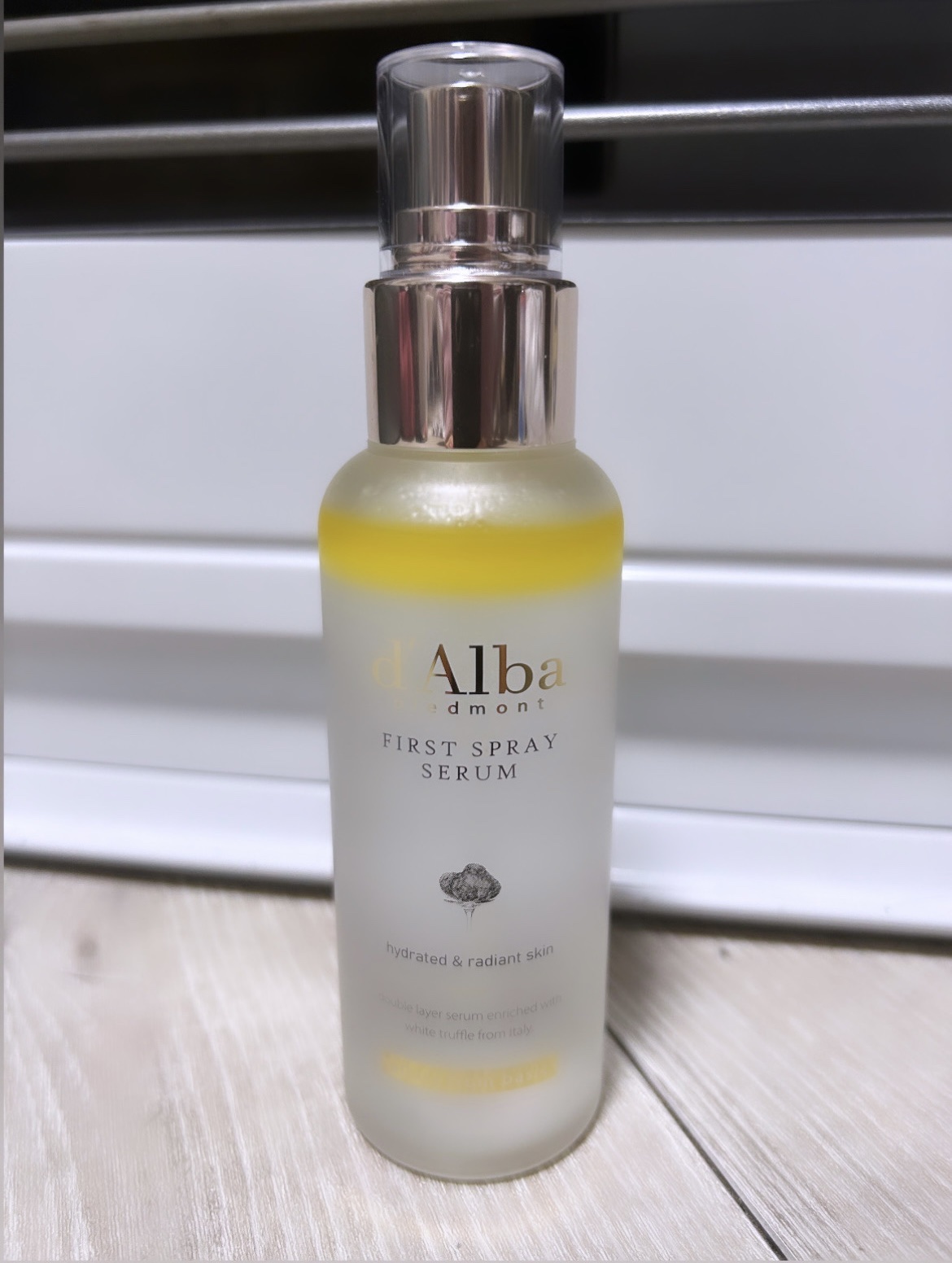 ダルバ ホワイトトリュフファーストスプレーセラム/ダルバ/ミスト状化粧水を使ったクチコミ（1枚目）