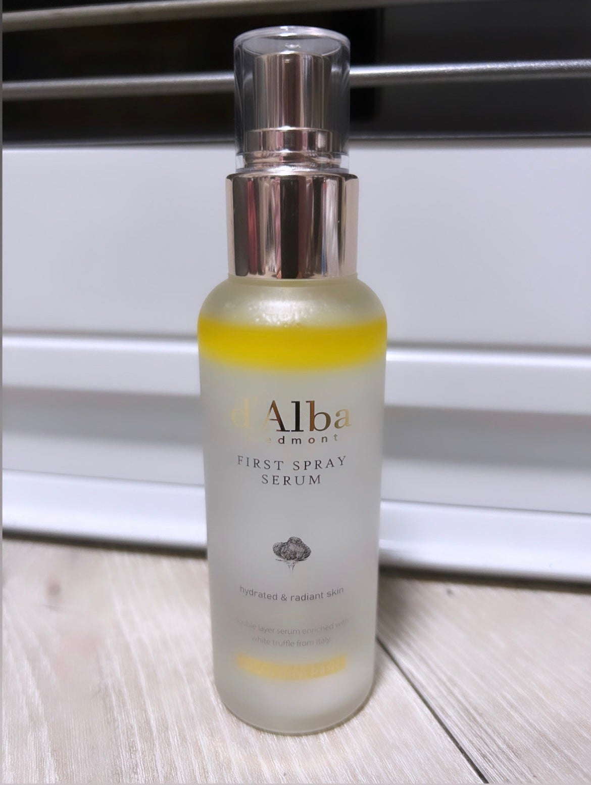 ダルバ ホワイトトリュフファーストスプレーセラム/ダルバ/ミスト状化粧水を使ったクチコミ(1枚目)