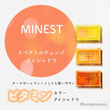 スペクトルチェンジアイシャドウ/MINEST/アイシャドウパレットを使ったクチコミ(1枚目)