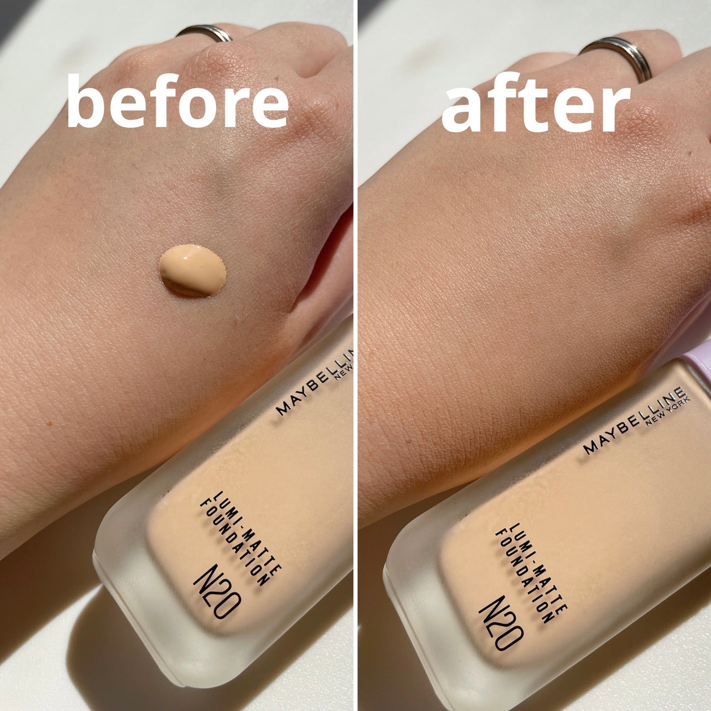 SPステイ ルミマット リキッド ファンデーション/MAYBELLINE NEW YORK/リキッドファンデーションを使ったクチコミ(4枚目)