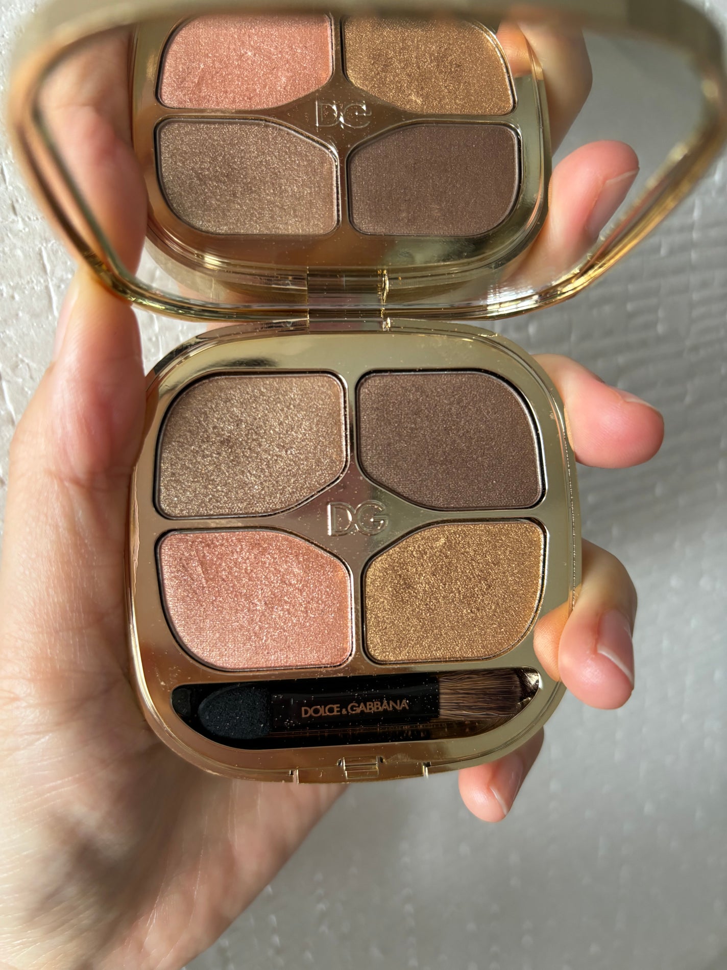 フェリンアイズ インテンスアイシャドウ クアッド/DOLCE&GABBANA BEAUTY/アイシャドウパレットを使ったクチコミ(1枚目)