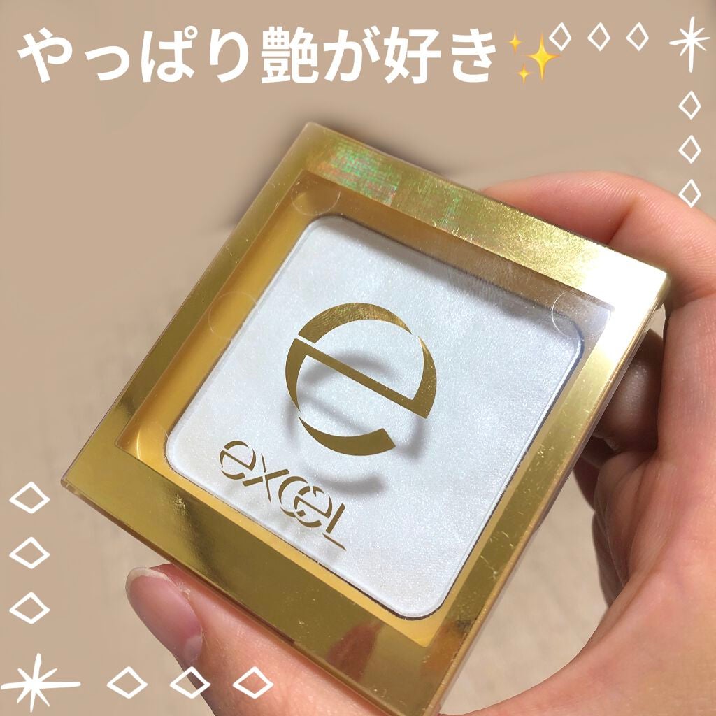 シャイニーパウダー N/excel/プレストパウダーを使ったクチコミ(1枚目)