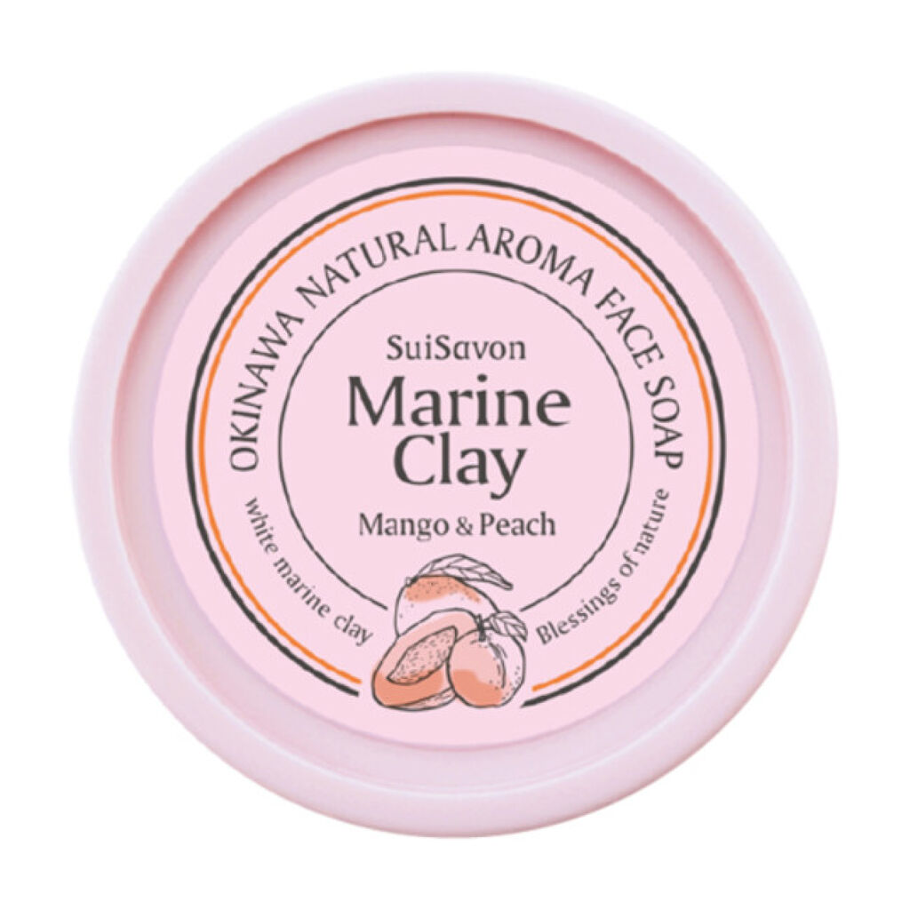 琉球のホワイトマリンクレイ洗顔石鹸 ロイヤルジャスミンの香り