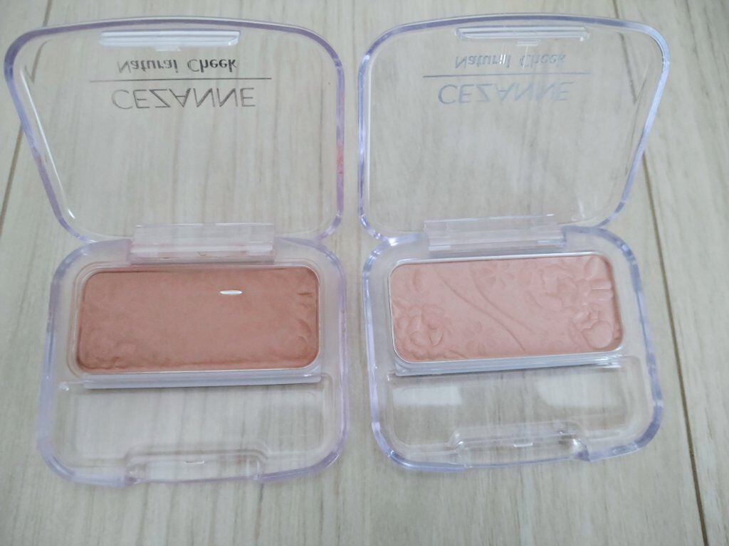 ナチュラル チークN/CEZANNE/パウダーチークを使ったクチコミ(2枚目)