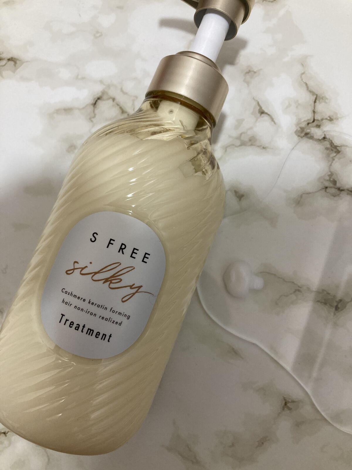 シャンプー シルキースムース／トリートメント シルキースムース /S FREE/市販シャンプーを使ったクチコミ（3枚目）