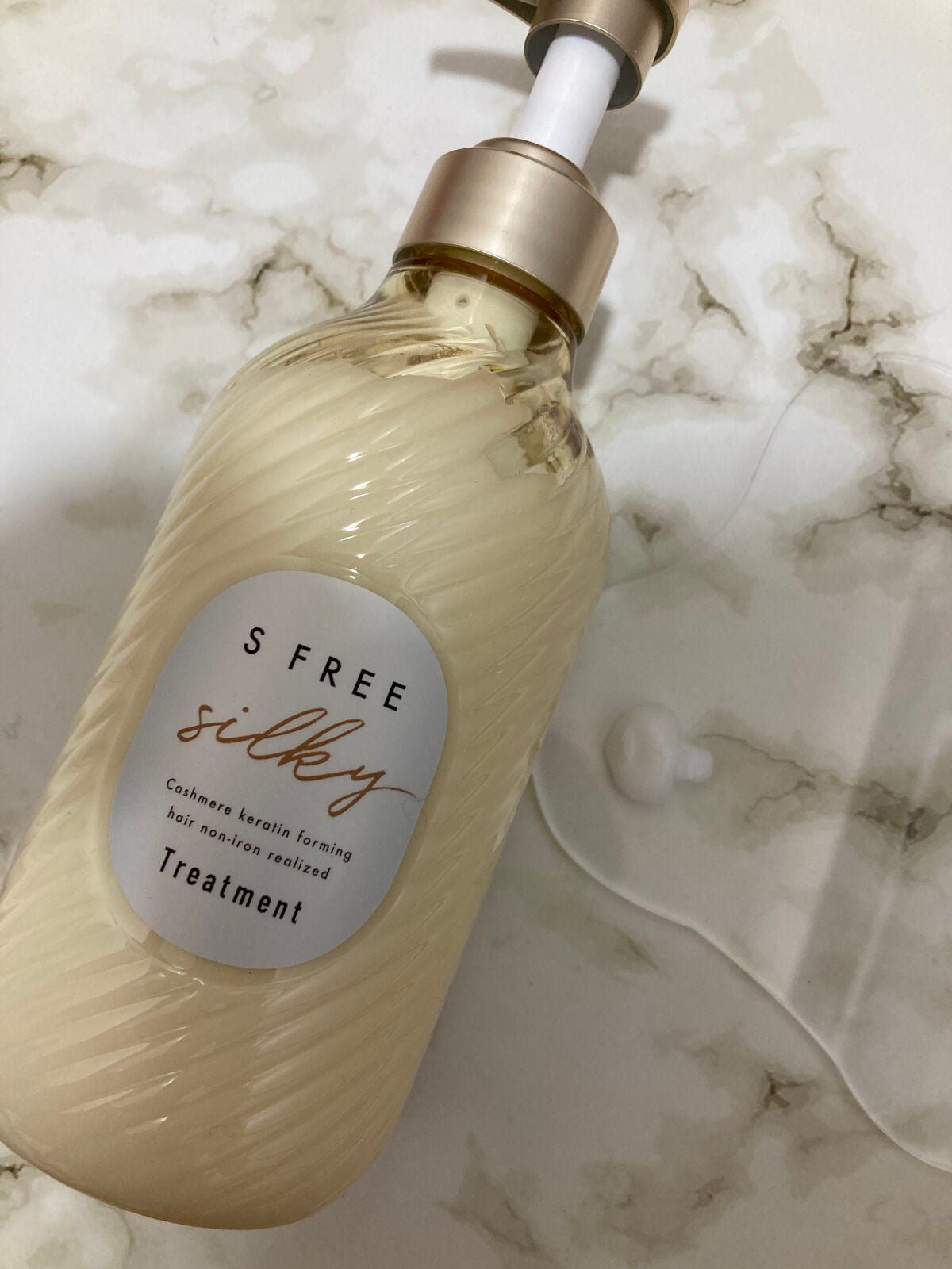 シャンプー シルキースムース/トリートメント シルキースムース /S FREE/市販シャンプーを使ったクチコミ(3枚目)