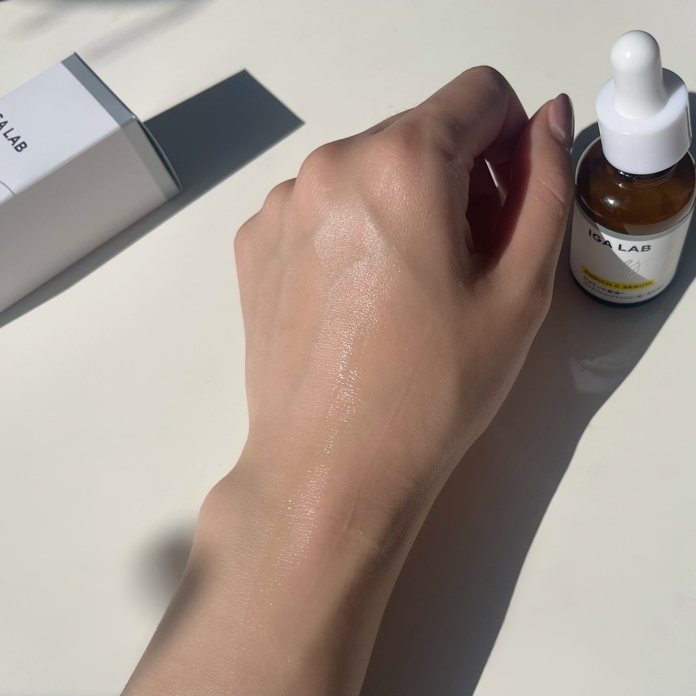 エンリッチCセラム/IGA LAB/美容液を使ったクチコミ(4枚目)