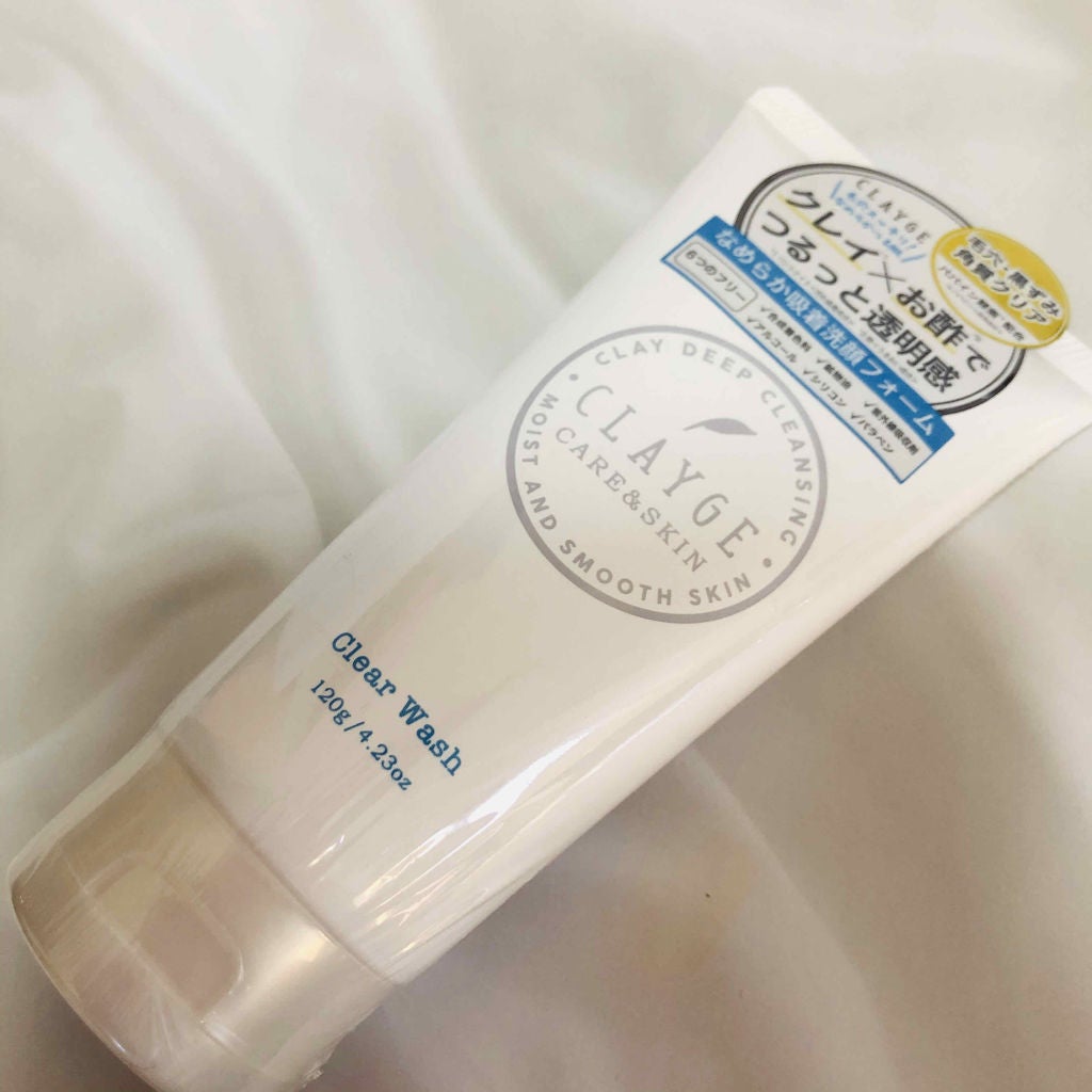 クレージュ クリアウォッシュ/CLAYGE/洗顔フォームを使ったクチコミ(1枚目)