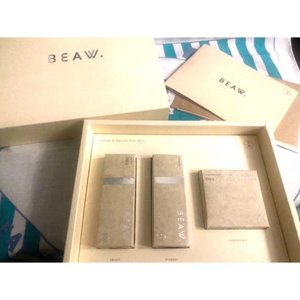 スターターBOX/BEAW./スキンケアキットを使ったクチコミ(3枚目)