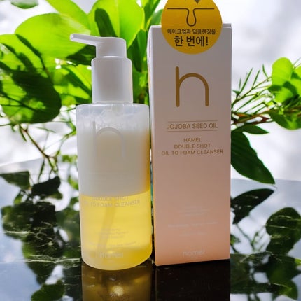 ダブルショットオイルトゥーフォームクレンザー/HAMEL/オイルクレンジングを使ったクチコミ(1枚目)