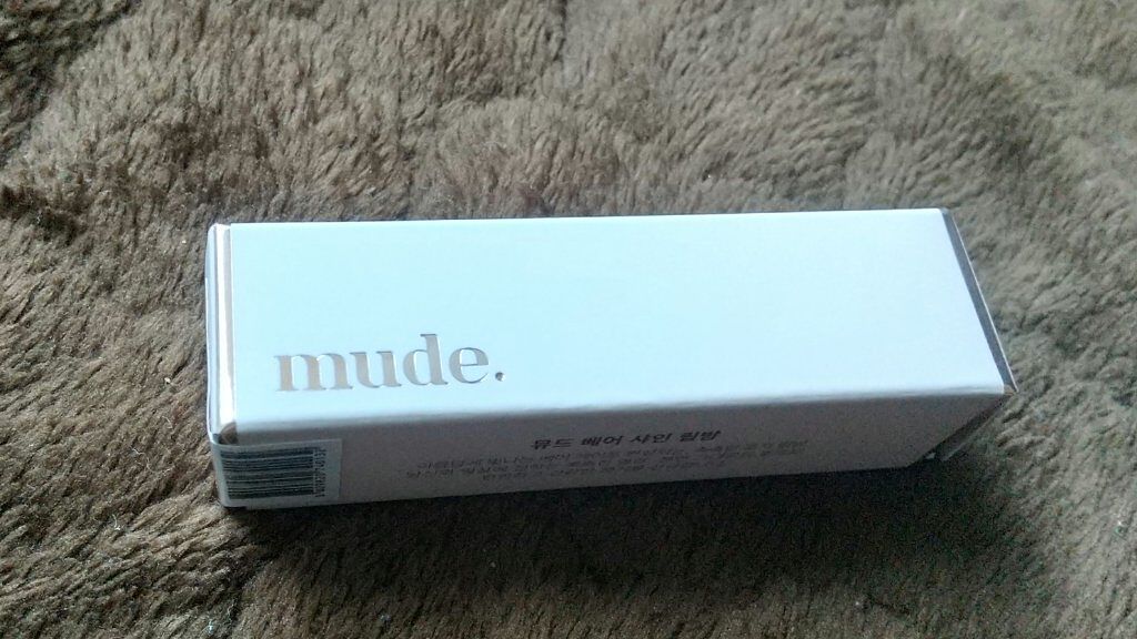 ベアーシャインリップバーム/mude./口紅を使ったクチコミ（1枚目）