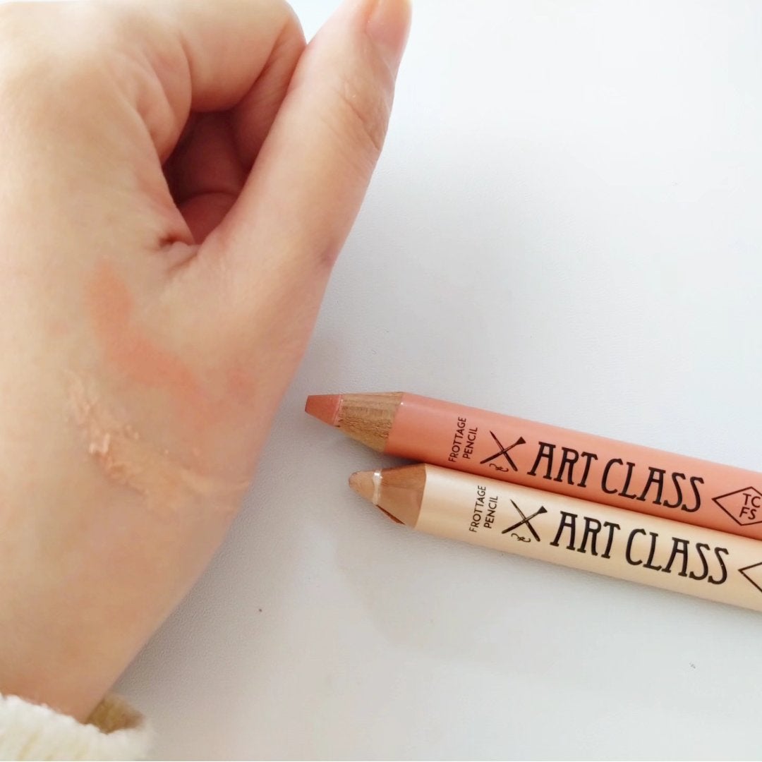 アートクラス フロッタージュペンシル/too cool for school/スティックアイシャドウを使ったクチコミ(4枚目)