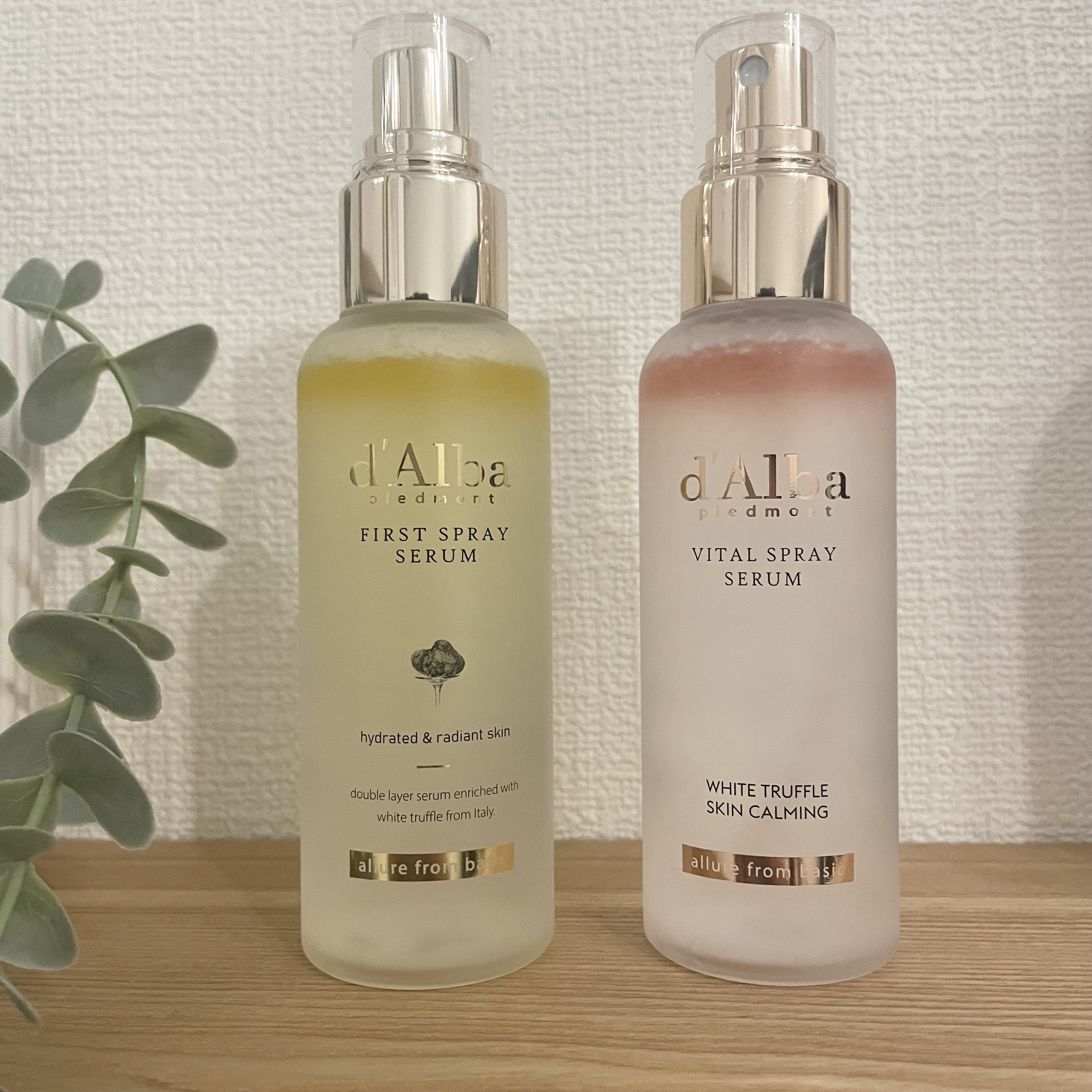 ダルバ ホワイトトリュフファーストスプレーセラム/ダルバ/ミスト状化粧水を使ったクチコミ（2枚目）