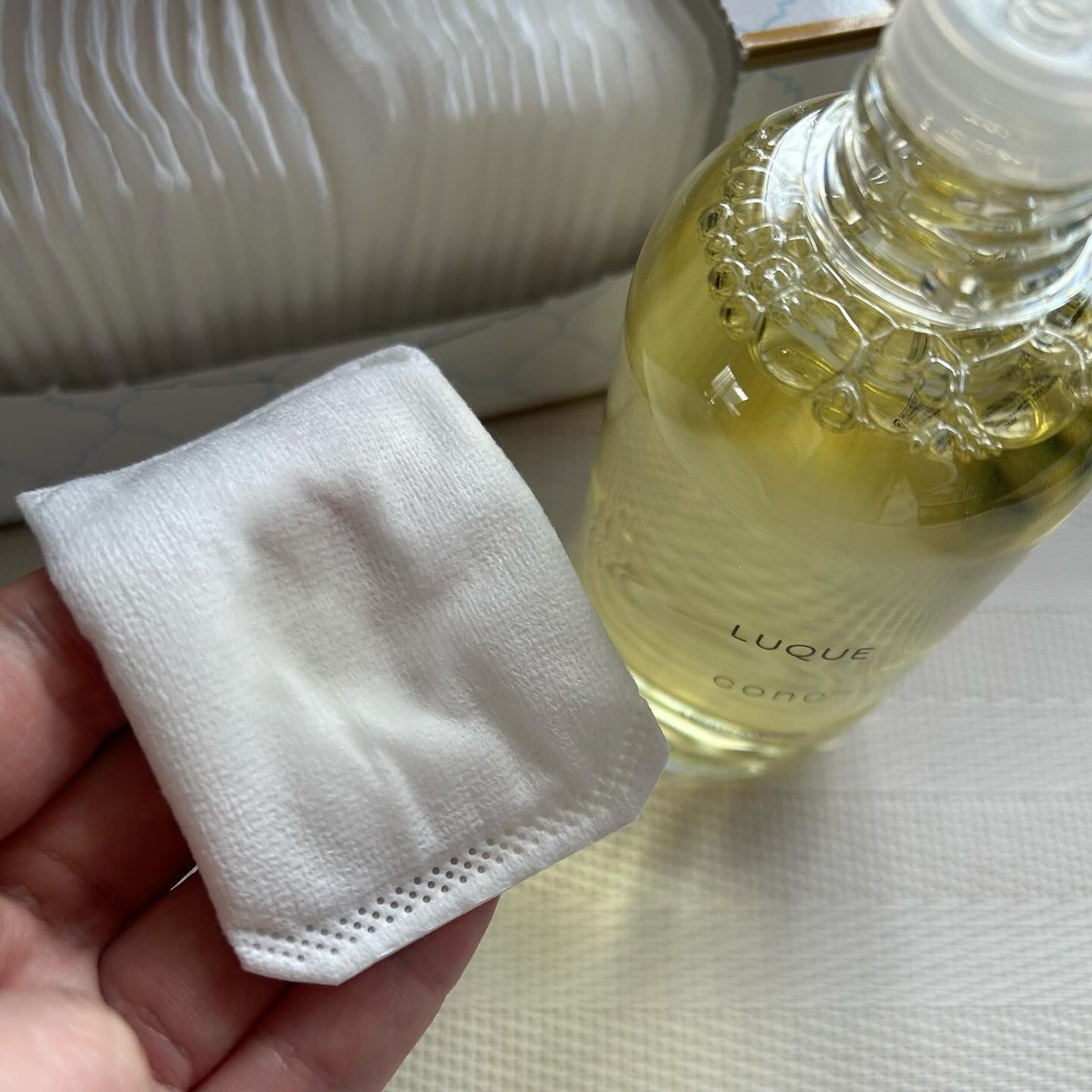 ルクエ コンク/ナリス化粧品/拭き取り化粧水を使ったクチコミ(4枚目)