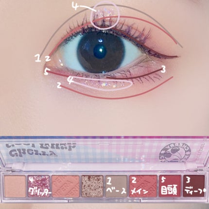 1DAY TATTOO プロキャスト ザ・アイライナー/K-パレット/リキッドアイライナーを使ったクチコミ(2枚目)