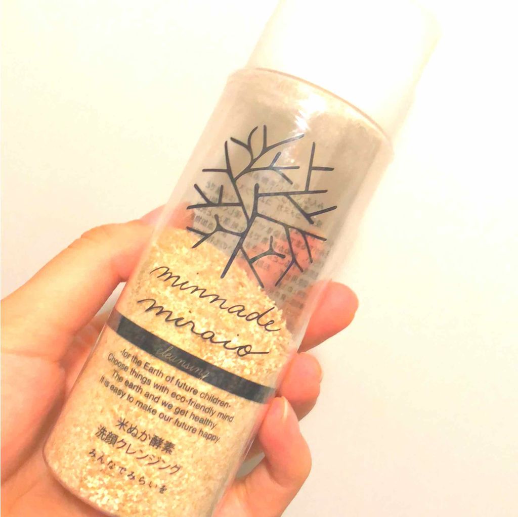 米ぬか酵素洗顔クレンジング/みんなでみらいを/洗顔パウダーを使ったクチコミ(1枚目)