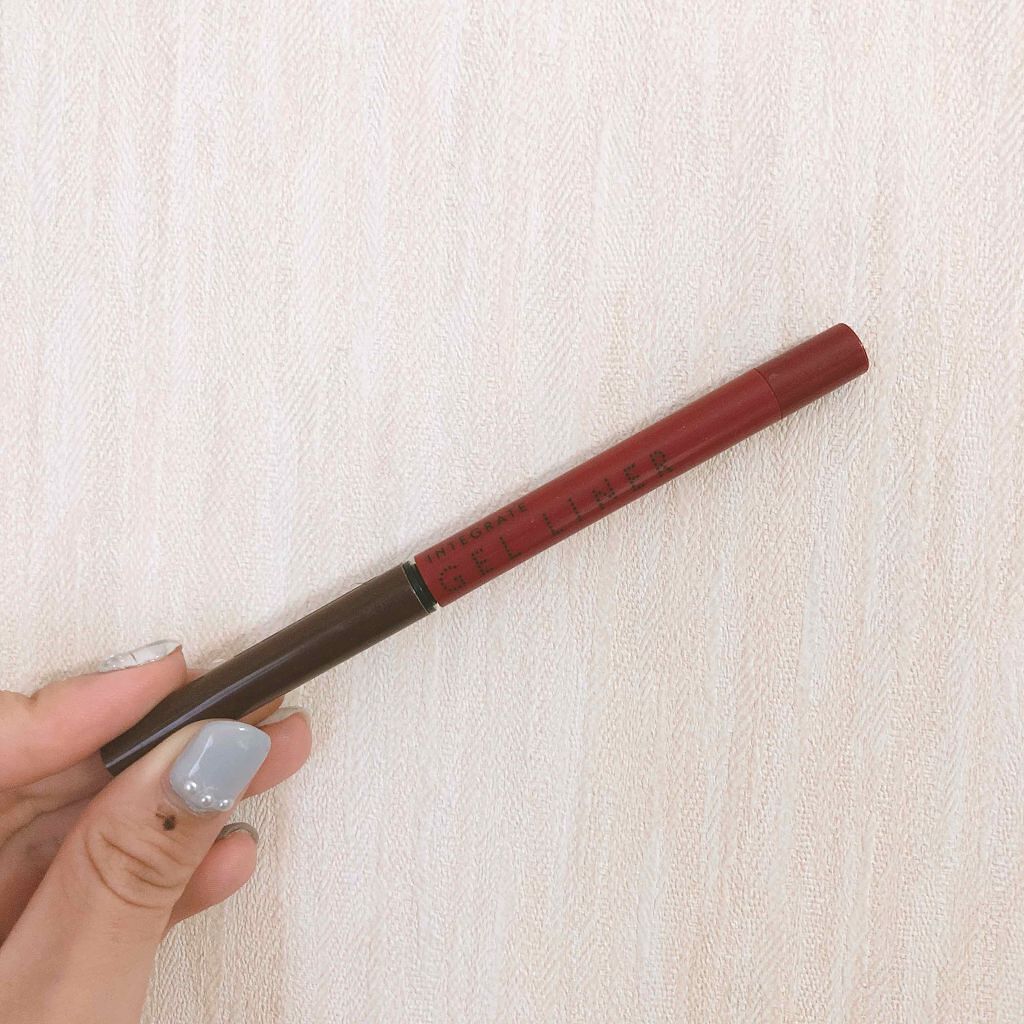 スナイプジェルライナー/インテグレート/ジェルアイライナーを使ったクチコミ（1枚目）