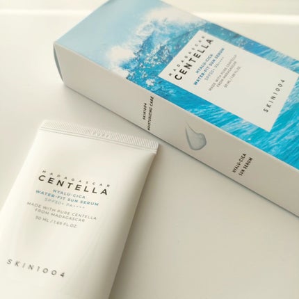 ヒアルーシカ ウォーターフィット サンセラム/SKIN1004/日焼け止めローションを使ったクチコミ(4枚目)